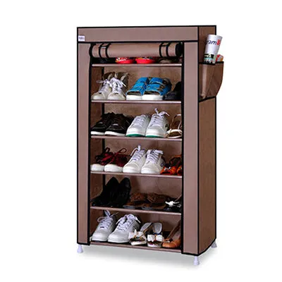 Actionclub Thick Non-woven Dustproof Seven Layers Shoe Cabinet Creative DIY Combination Cabinet Storage Shoe Rack Shoe Shelf