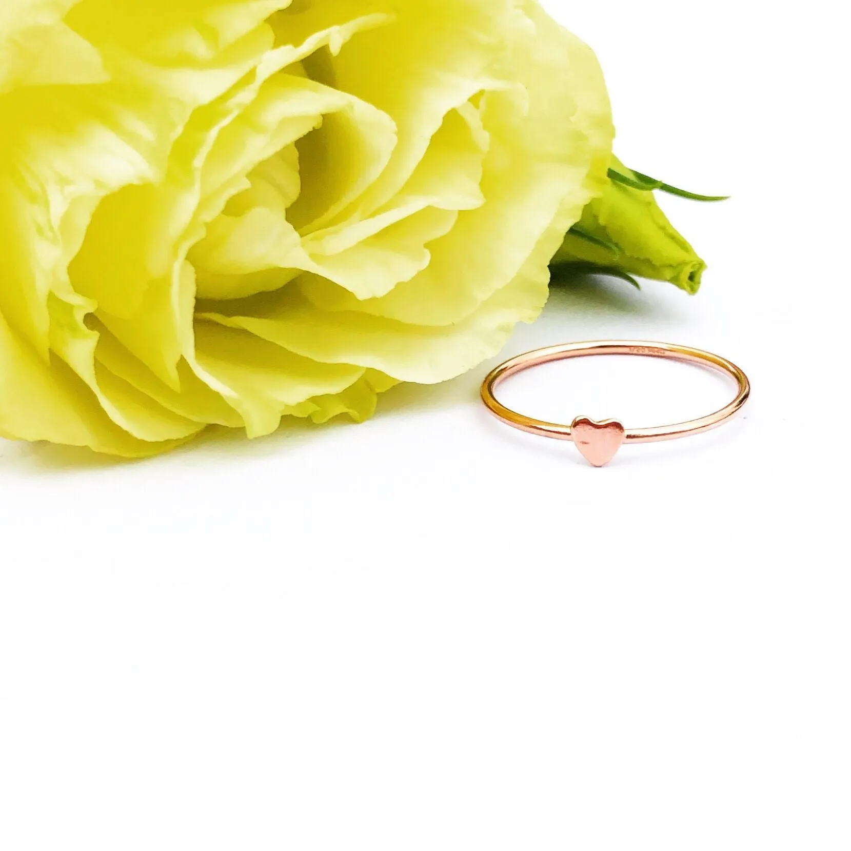 Agapantha Jewelry Kim Heart Ring