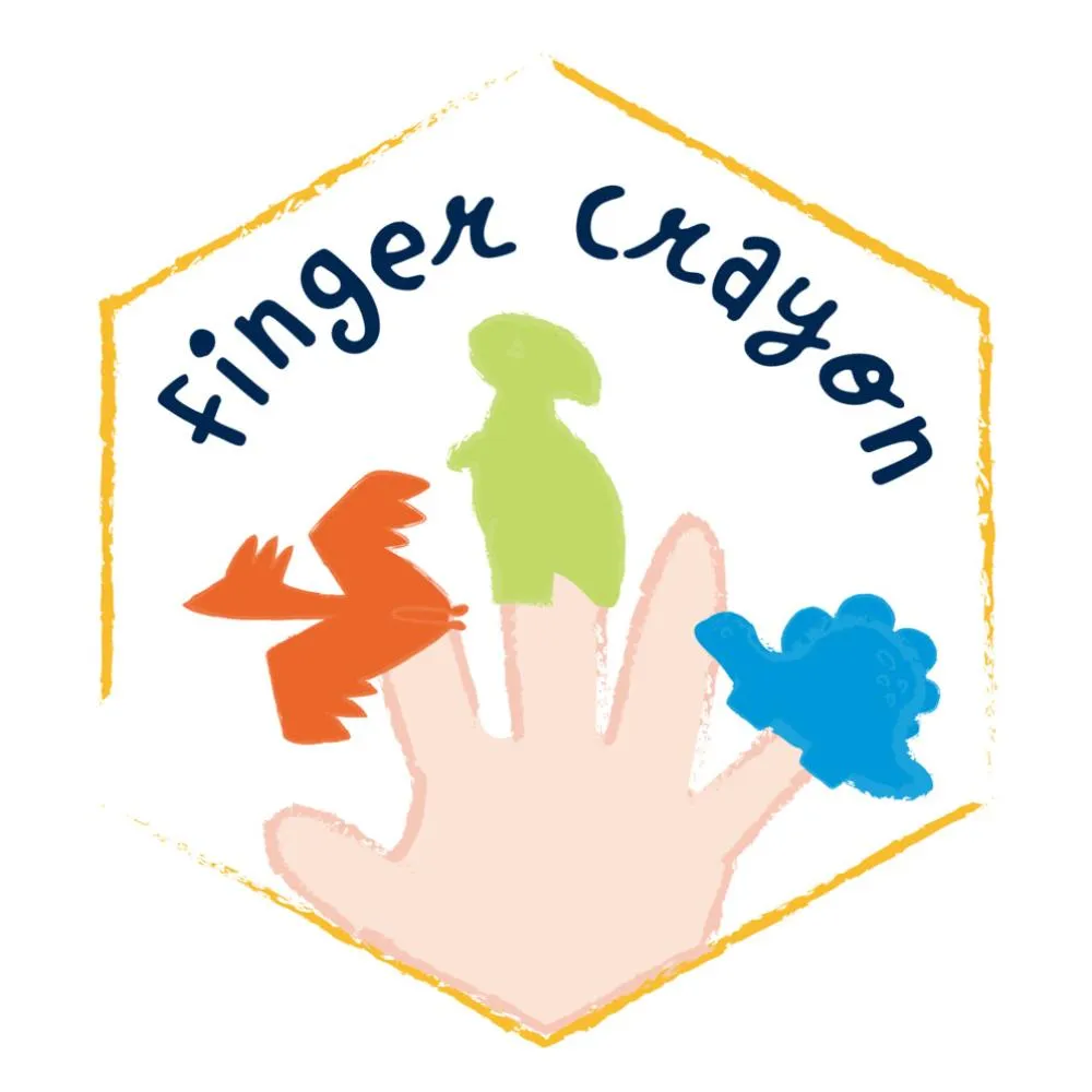 Avenir Shaped Finger Crayon- 6 Color