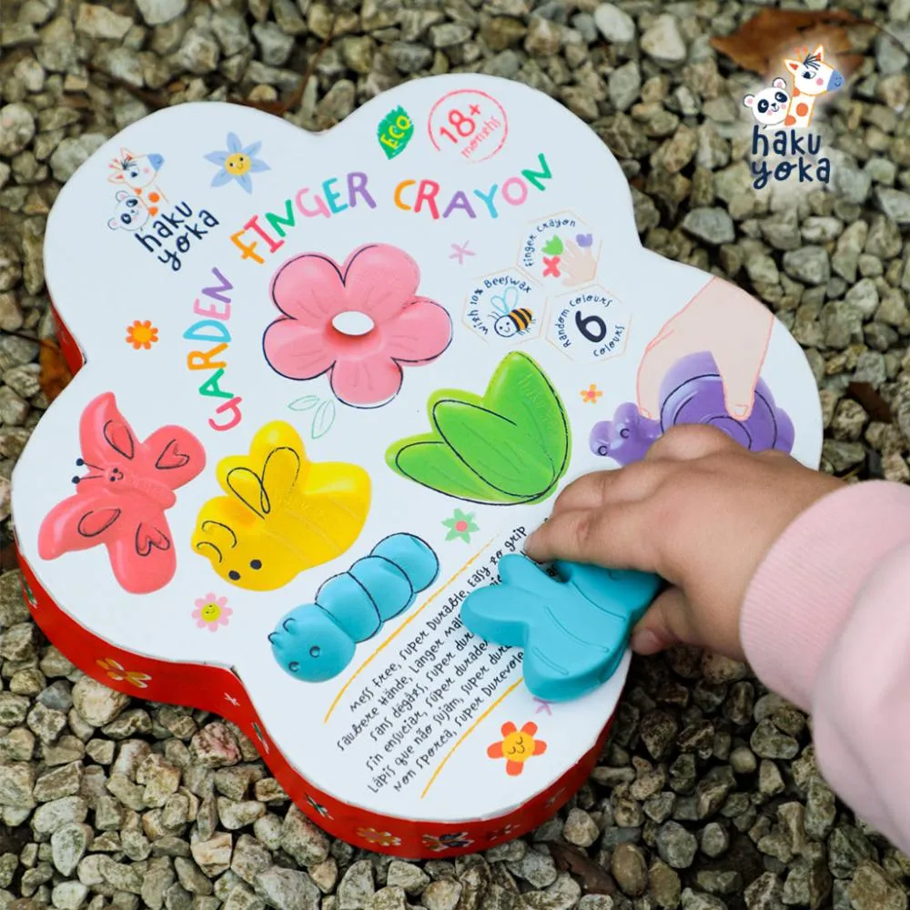 Avenir Shaped Finger Crayon- 6 Color
