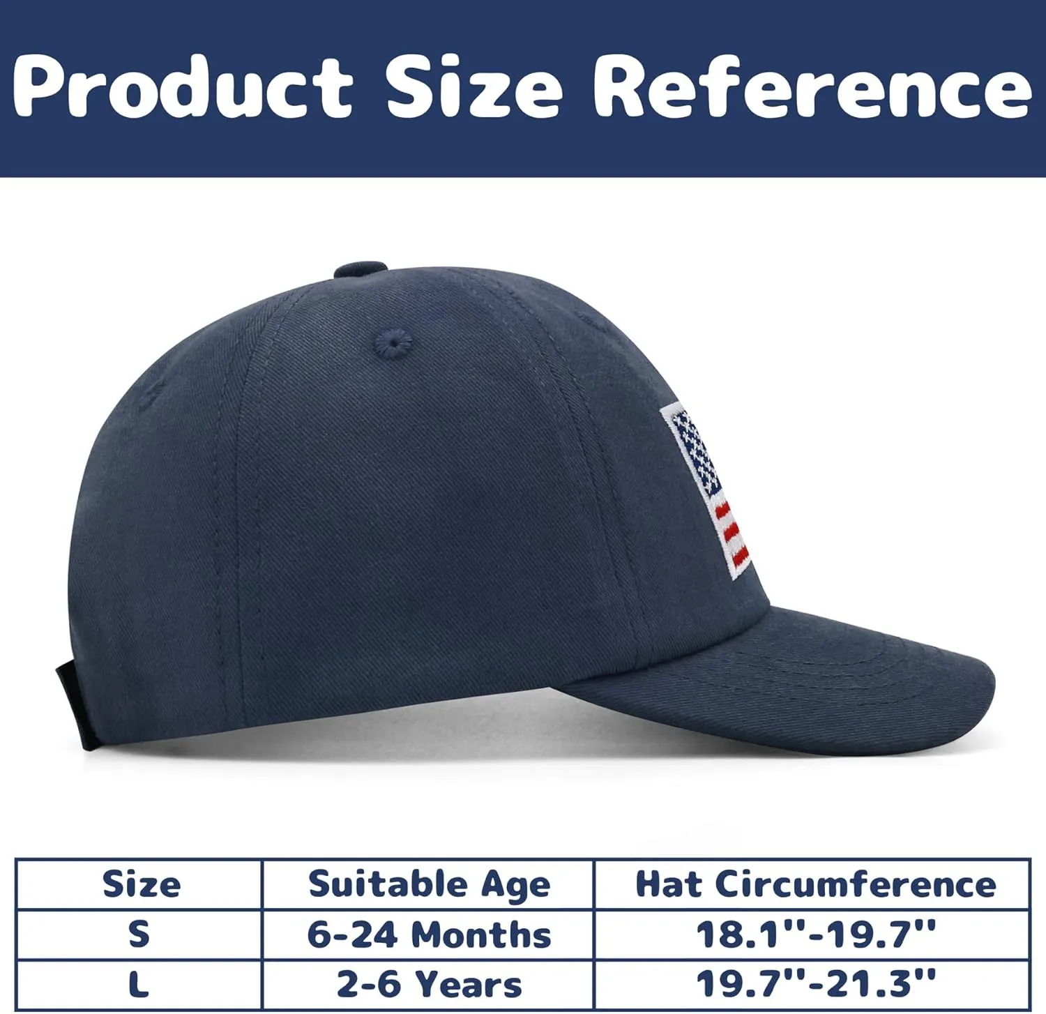 Baby Baseball Cap Toddler Baseball Hat American Flag Hat Infant Hat Baby Ball Cap Kids Baeball Hat Toddler Trucker Hat