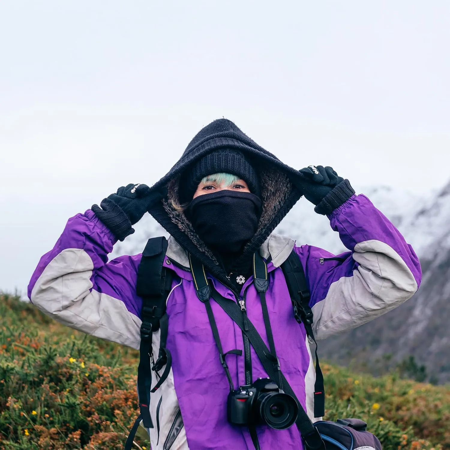Balaclava Lightweight Cooling Protective Gaiter Face and Neck Ski Mask for Men/Women
