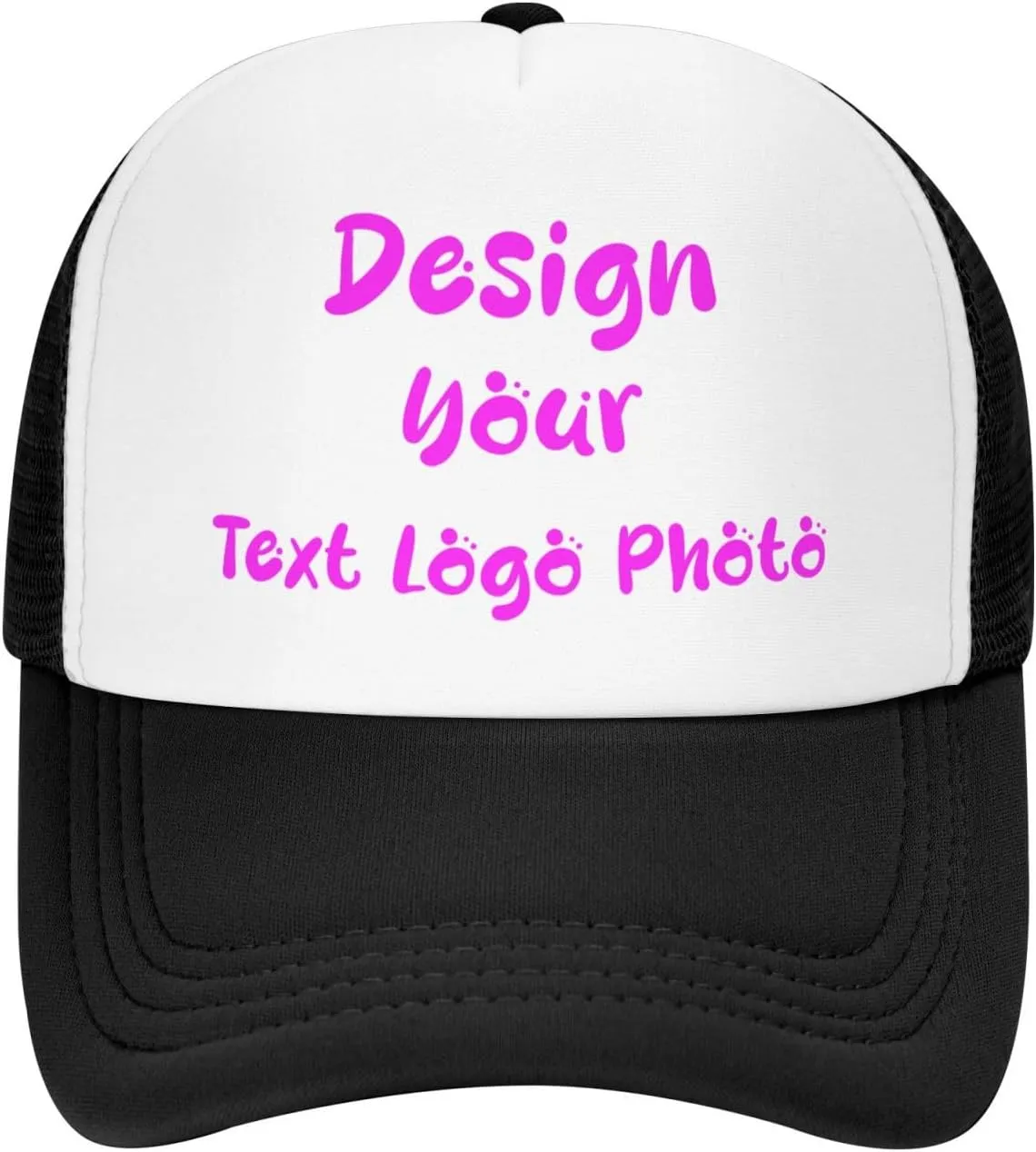 Bulk Custom Hat for Men with Your Photo Text Logo Design Custom Baseball Cap Personalized Hat Custom Trucker Hats