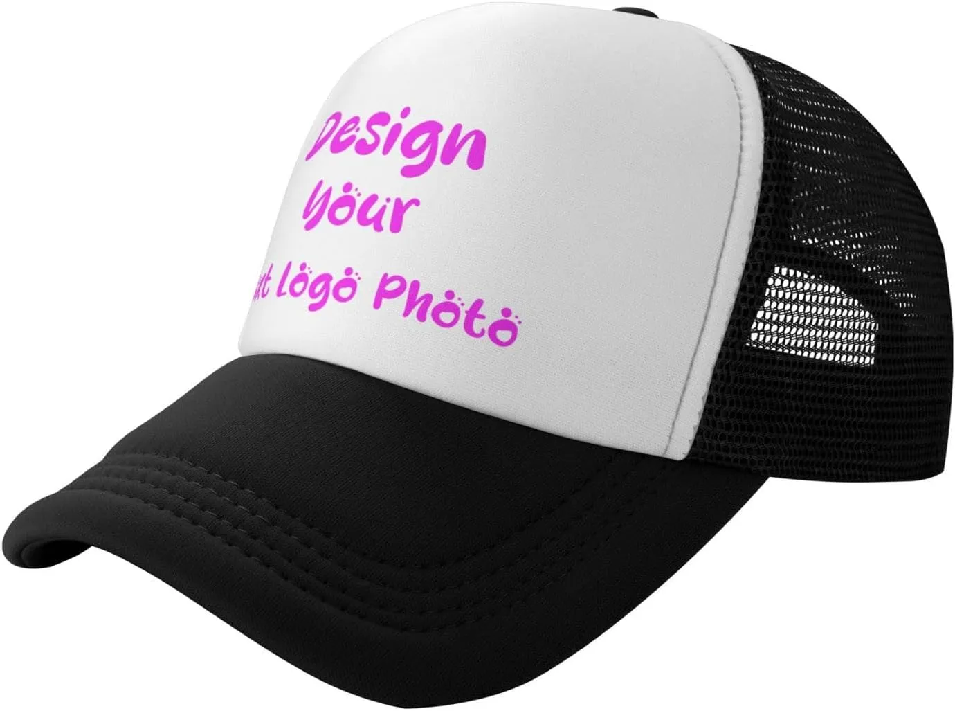 Bulk Custom Hat for Men with Your Photo Text Logo Design Custom Baseball Cap Personalized Hat Custom Trucker Hats