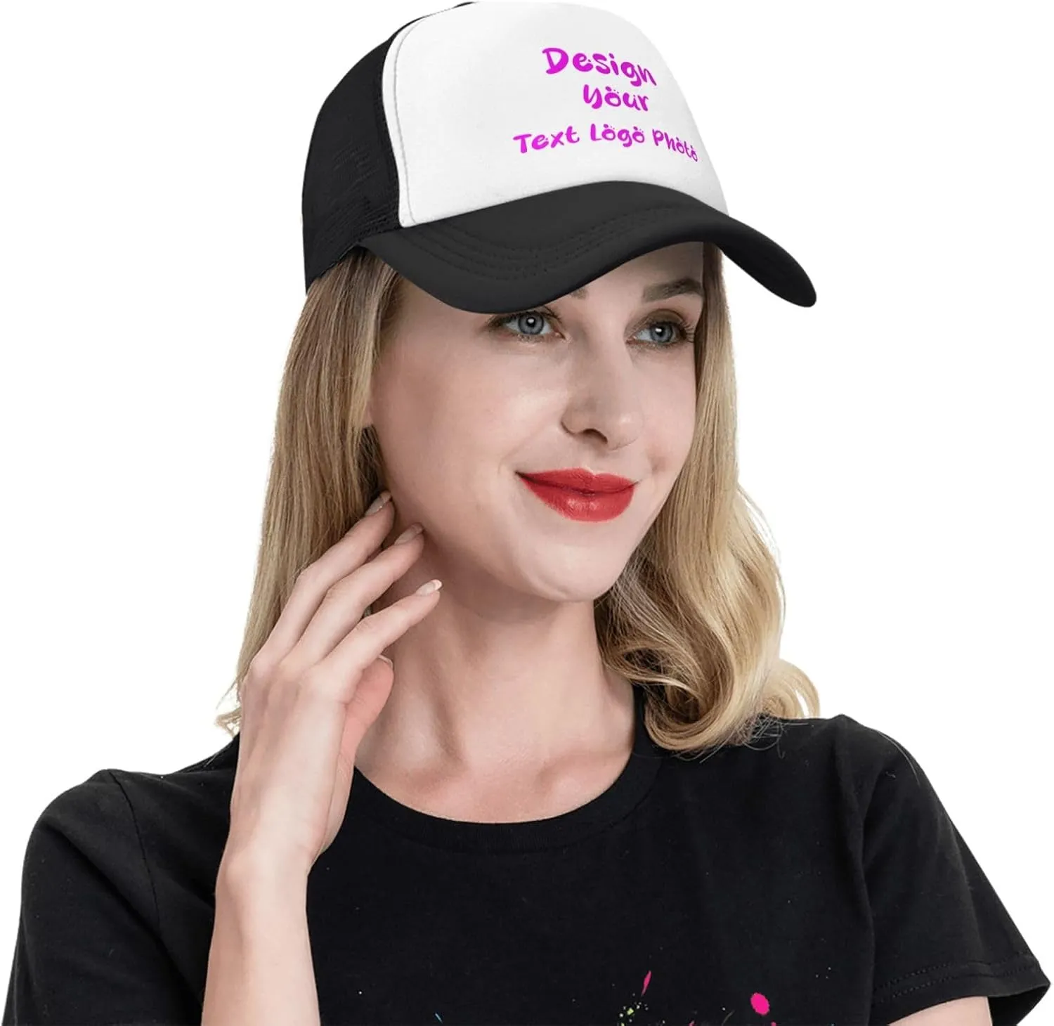 Bulk Custom Hat for Men with Your Photo Text Logo Design Custom Baseball Cap Personalized Hat Custom Trucker Hats