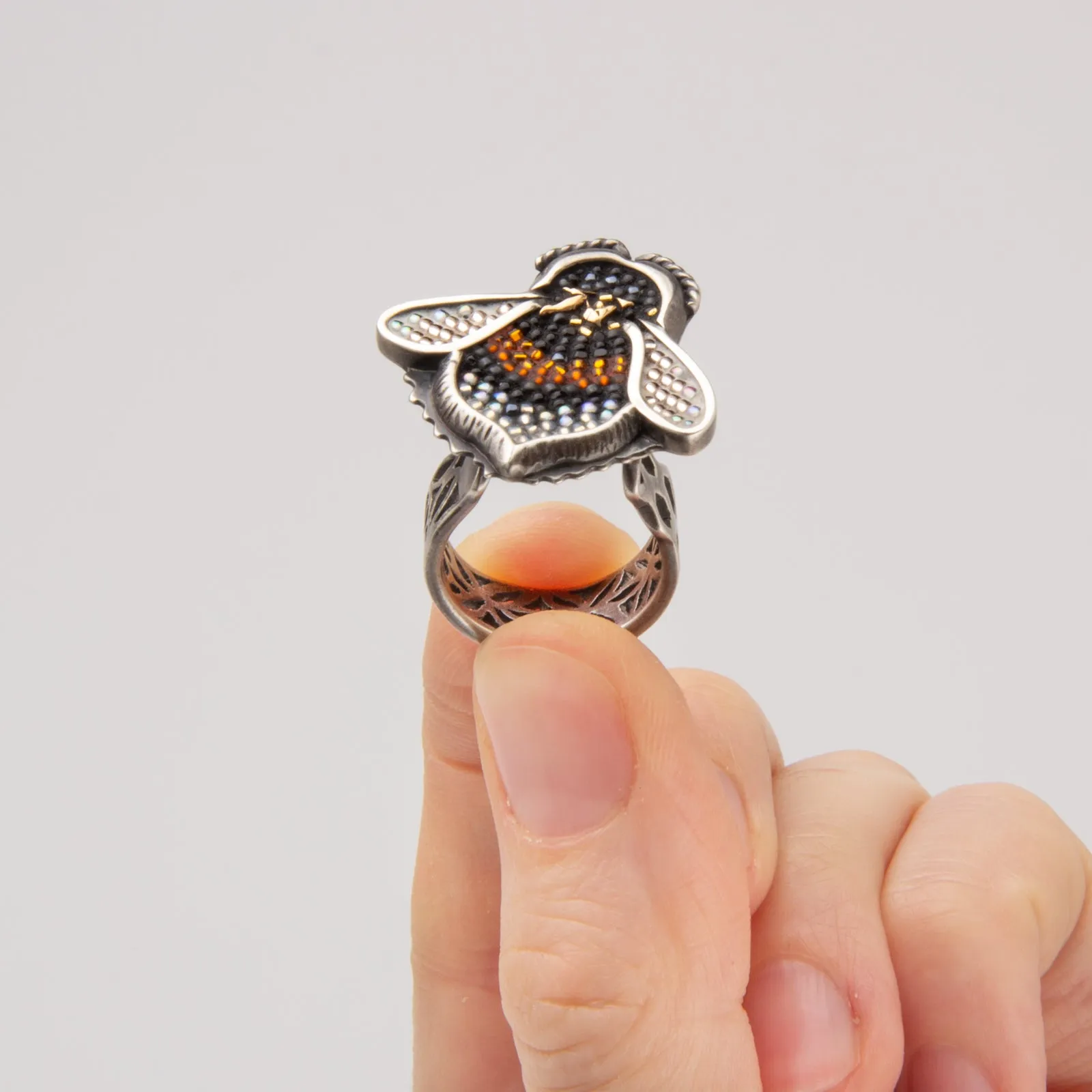 Courtney Denise Lipson | Hovering Bumblebee Ring