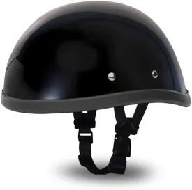 Daytona Helmets Eagle Headgear for Men - Novelty Half Helmet with Breathable Liner - Retro Skull Cap Helmet with Head Wrap