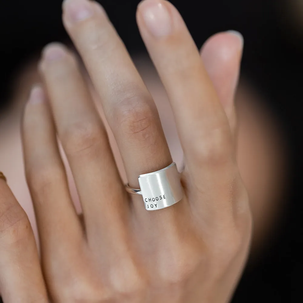 Do Small Things with Great Love - Statement Ring