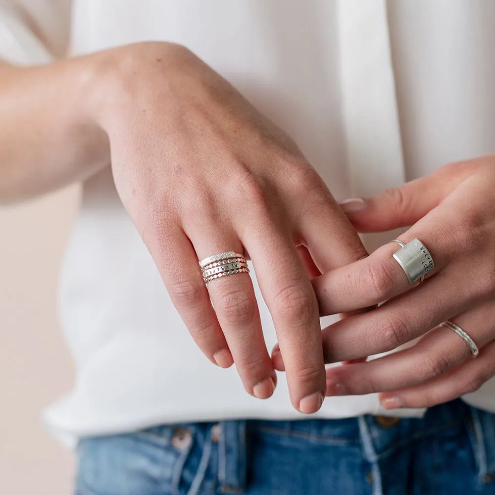 Do Small Things with Great Love - Statement Ring