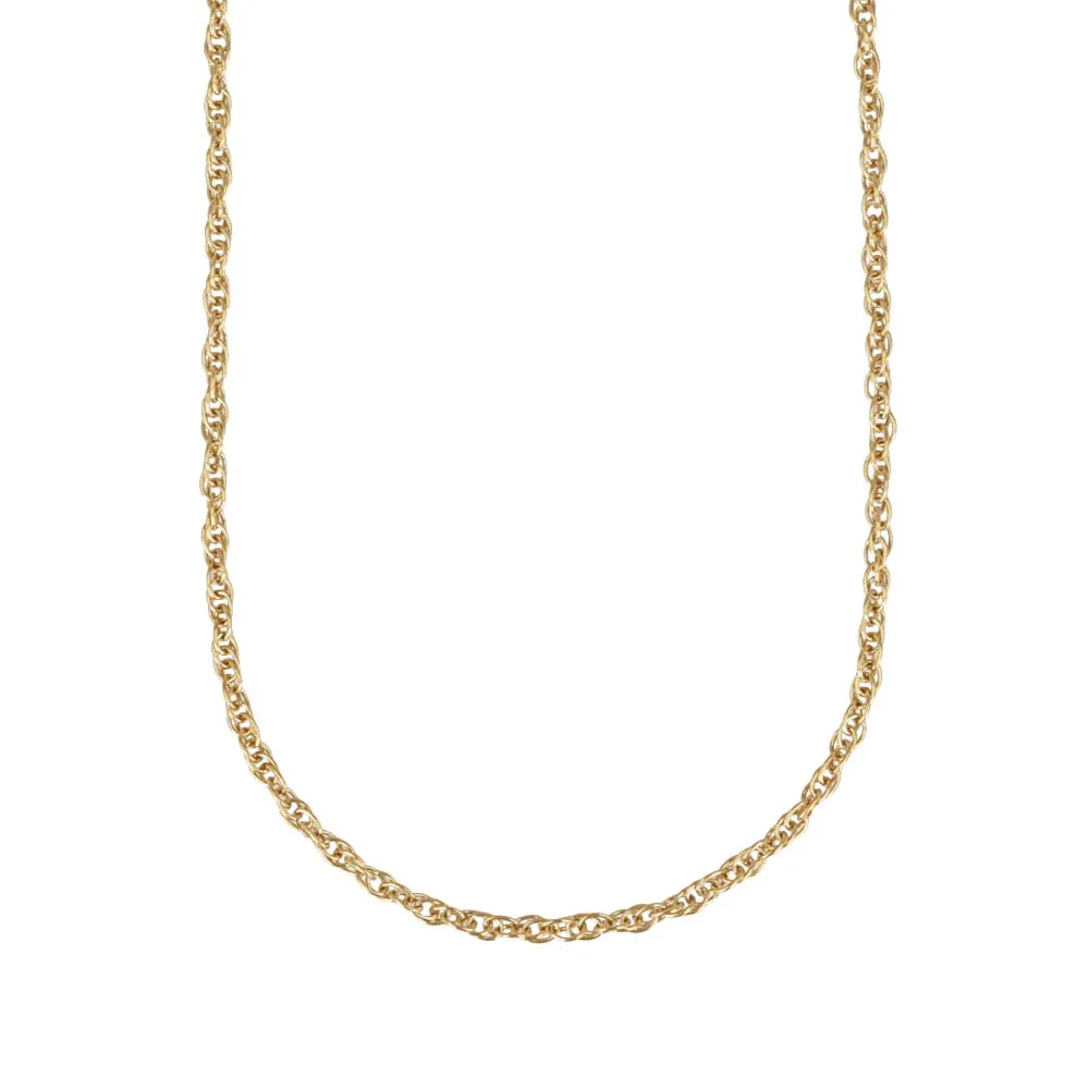 Double Screw Chain Necklace