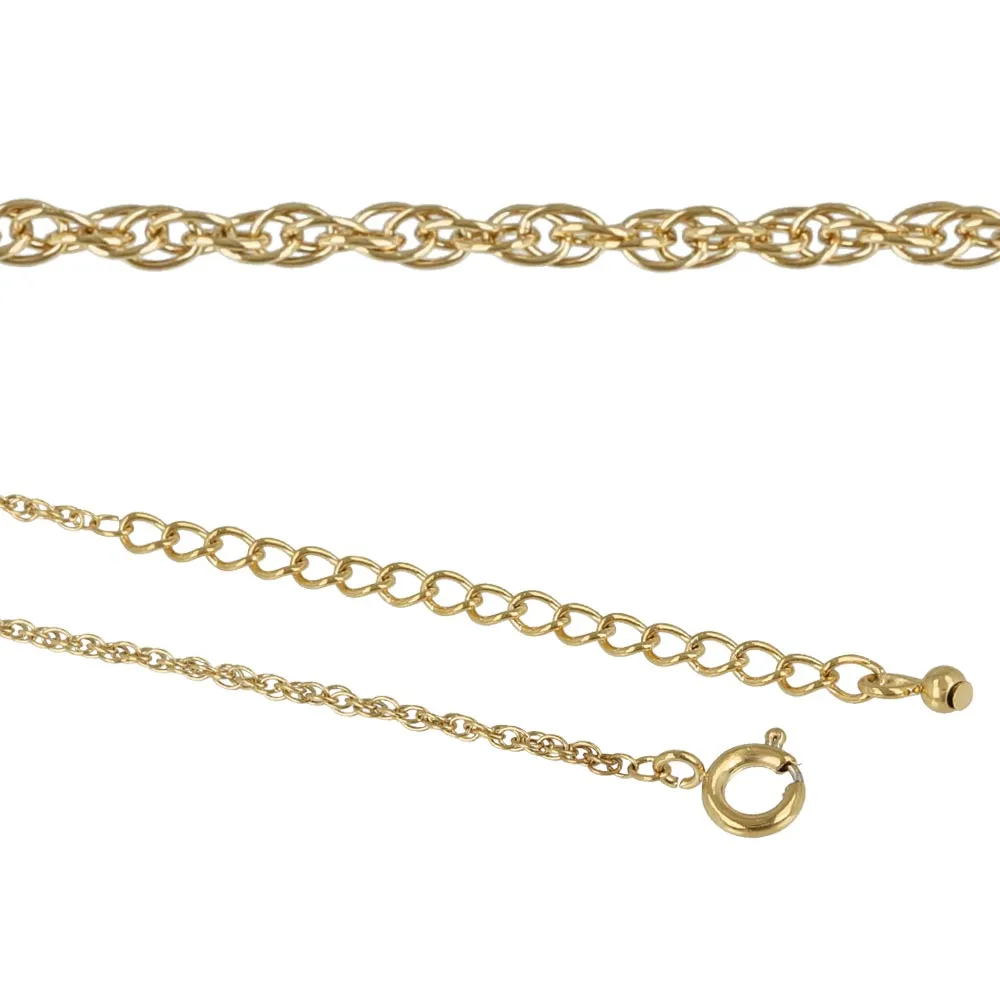 Double Screw Chain Necklace