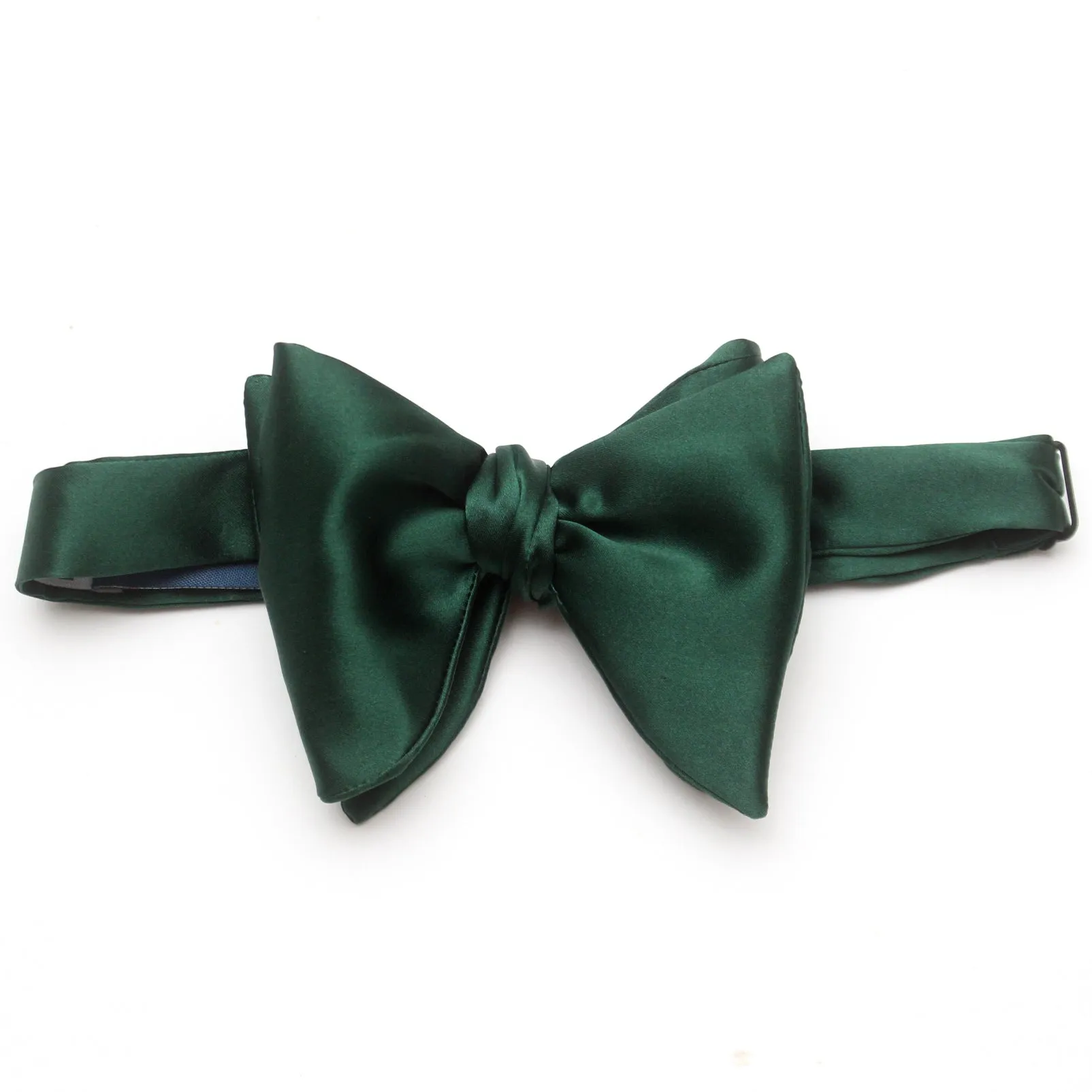 Emerald Green Men's Large Silk Bow Tie