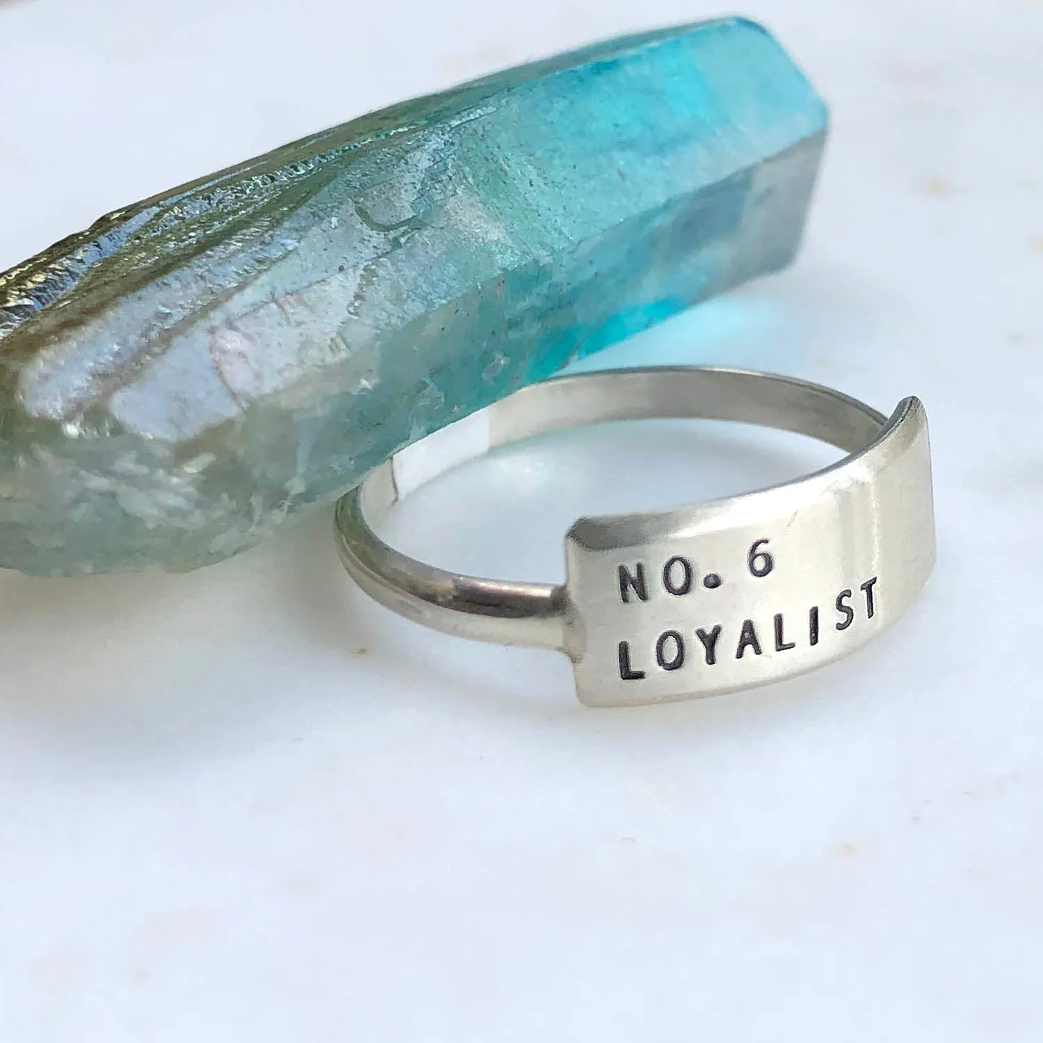 Enneagram Sterling Silver Ring