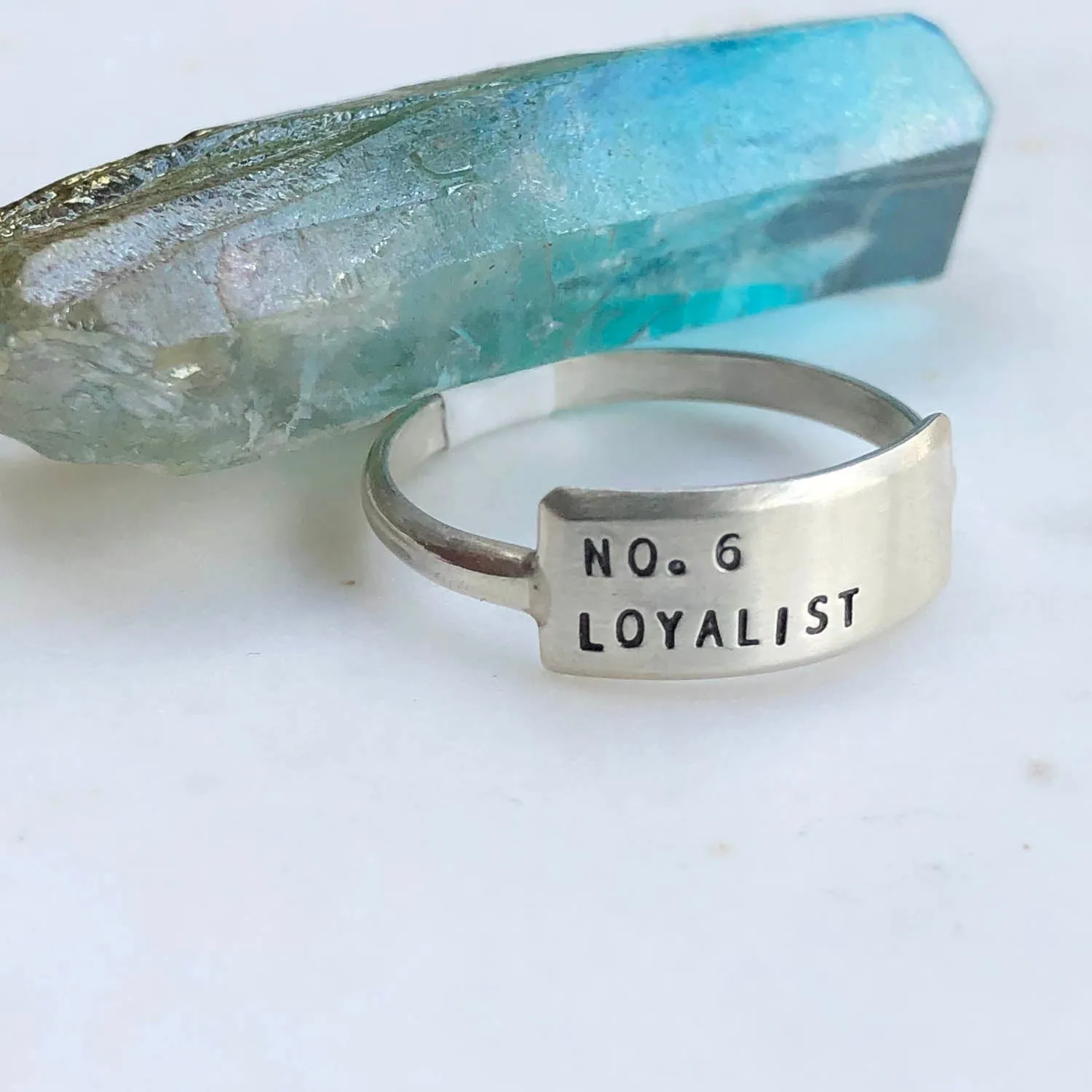 Enneagram Sterling Silver Ring