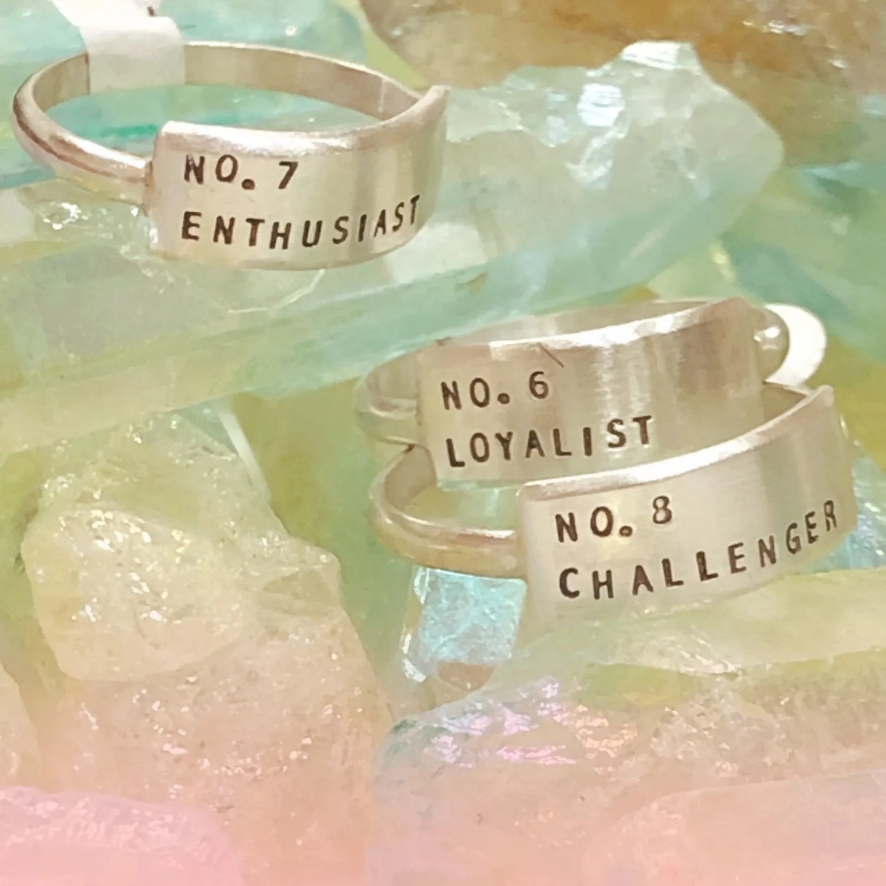 Enneagram Sterling Silver Ring