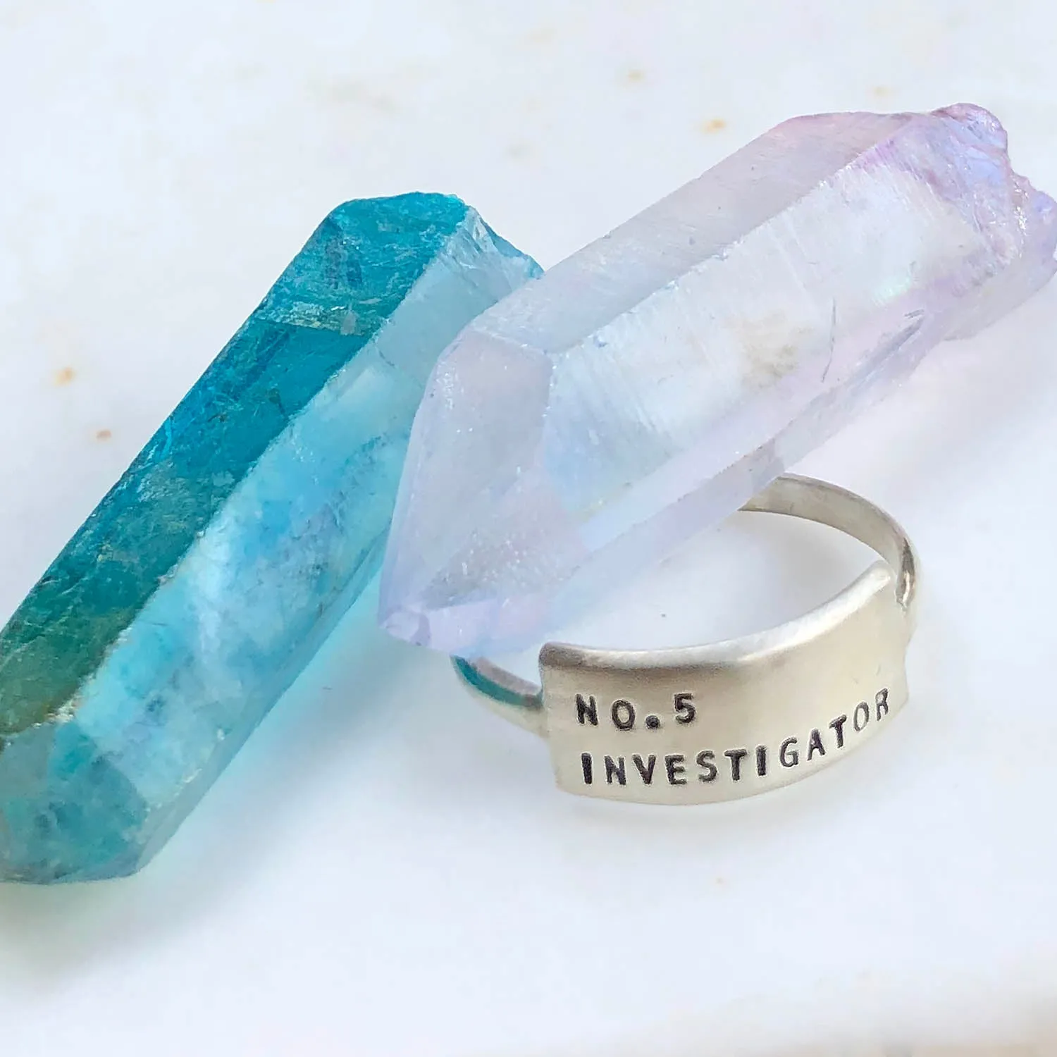 Enneagram Sterling Silver Ring