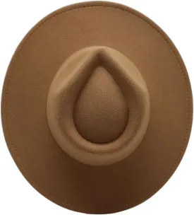 Fedora Hat Oversized 9Cm Big Fedora Hat Love Top Hat for Men and Women Big Hat