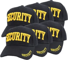 First Class Security Cap with ID On Front, Peak and Back