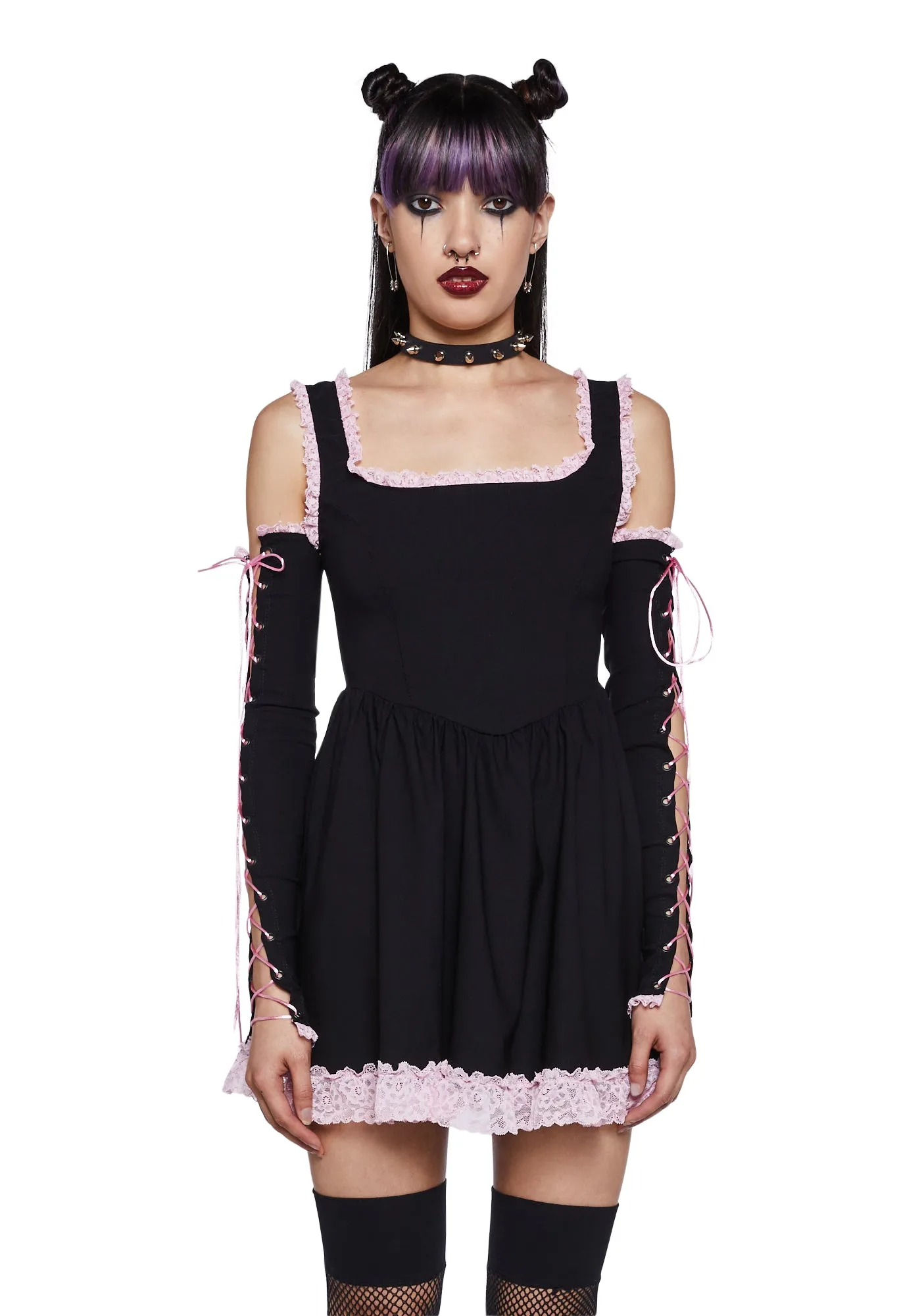Get Your Way Mini Dress - Pink