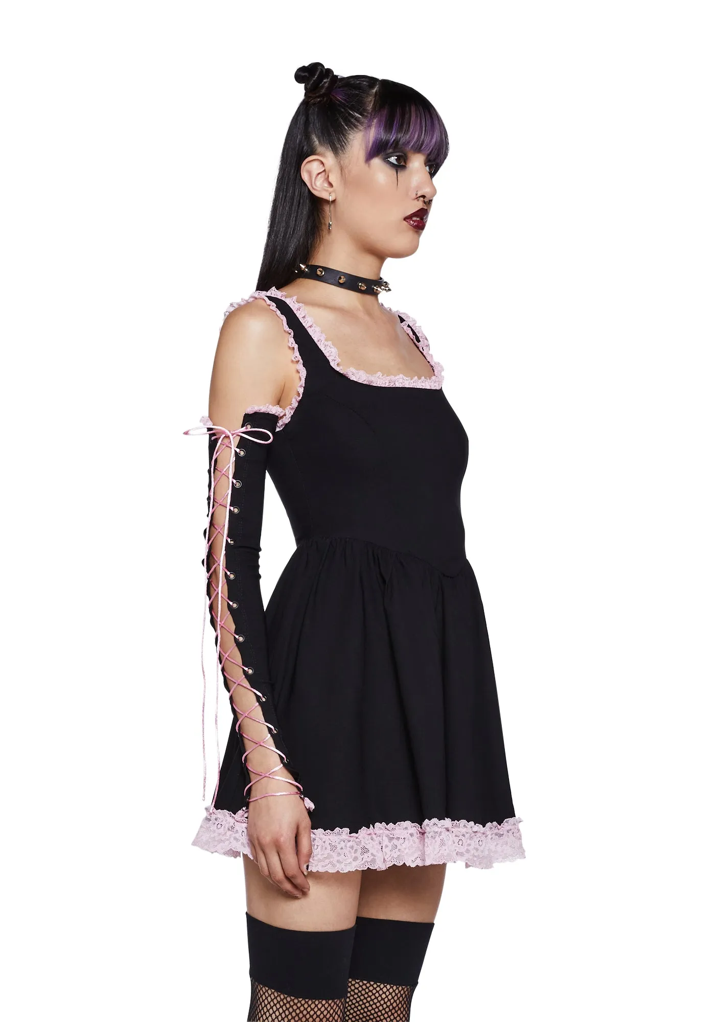 Get Your Way Mini Dress - Pink