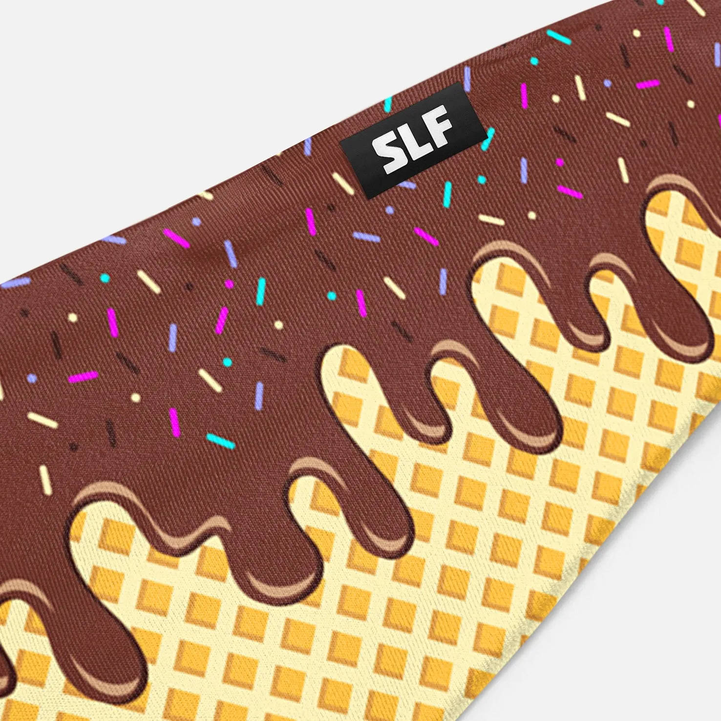 Ice Cream Cone Brown Headband