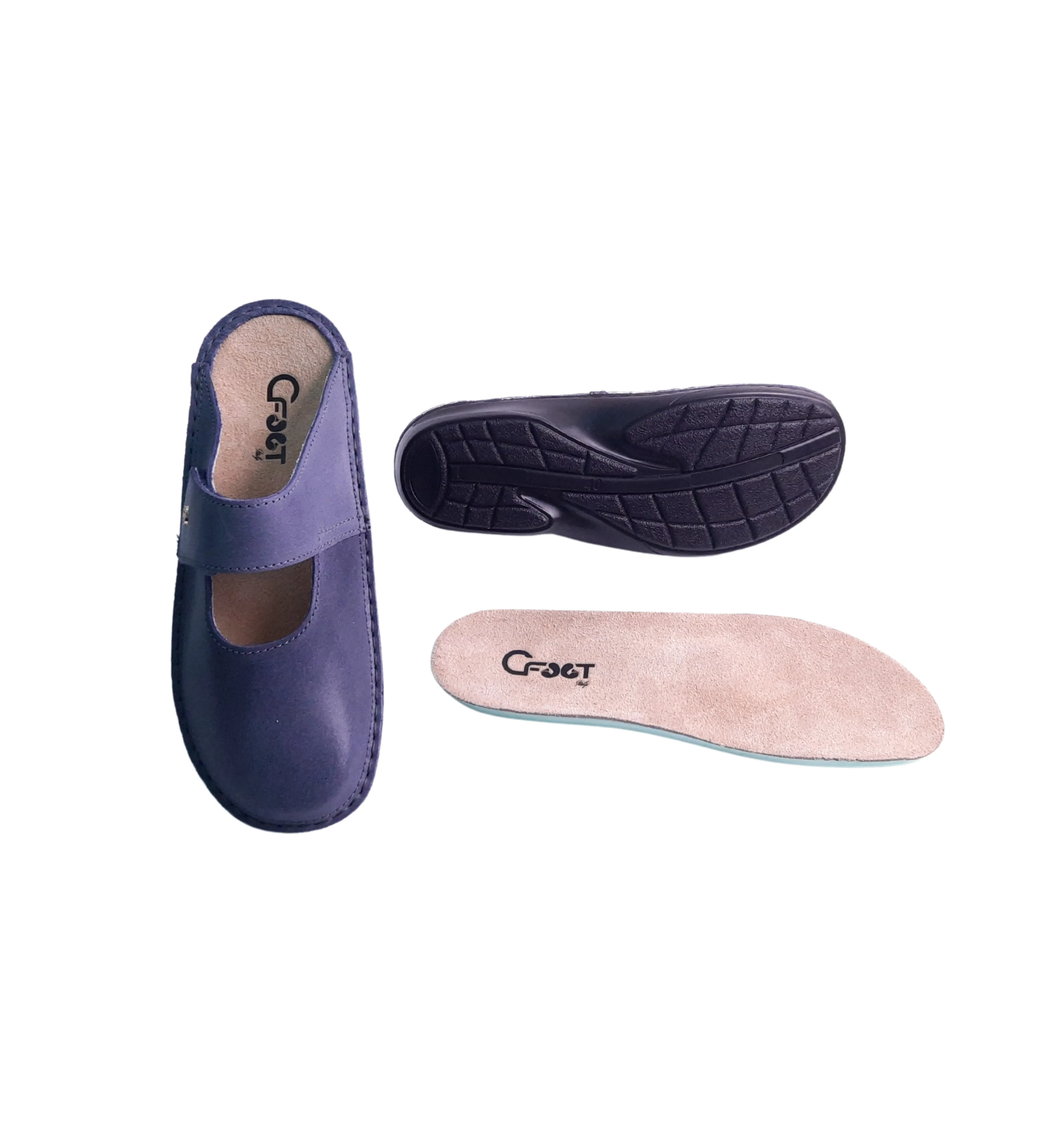 Italian Slippers Blue