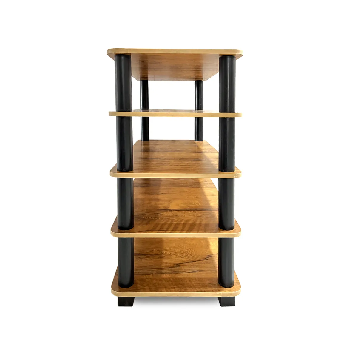 Kawachi Multipurpose Wooden Display Kitchen Storage Shelves Shoe Rack Organizer with Utility Storage Stand-KW86 - Beige