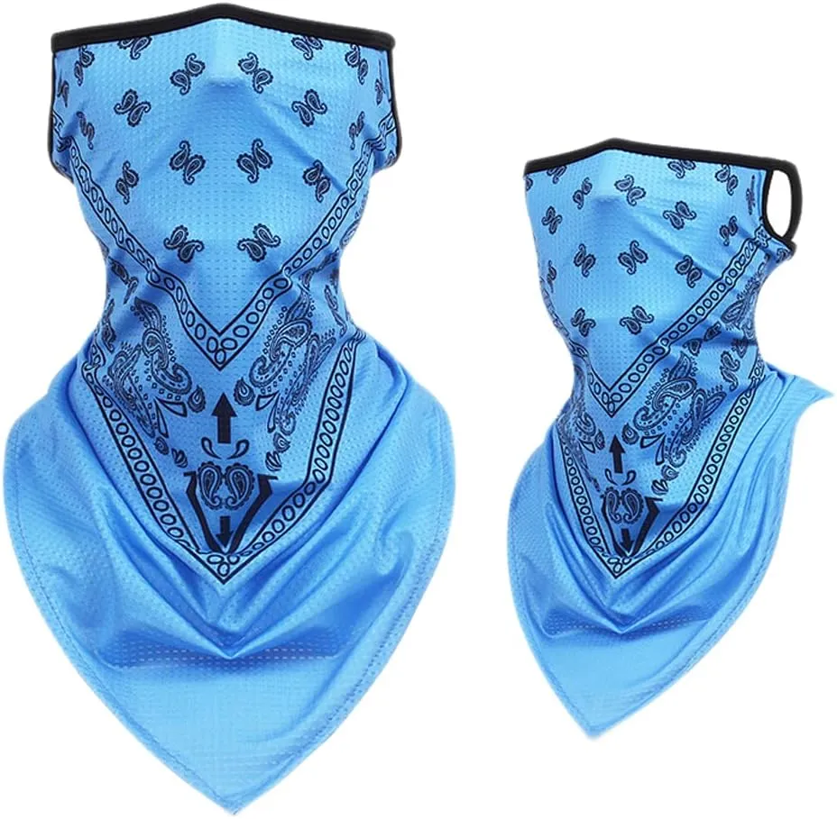 KINGREE Balaclava Ski Mask, Motorcycle Helmets Liner Neck Gaiter, Quick-Dry Half Masks