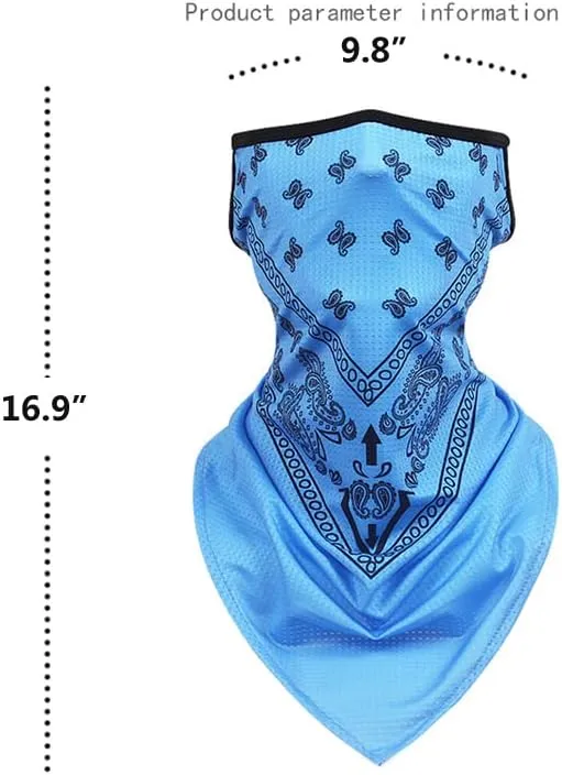 KINGREE Balaclava Ski Mask, Motorcycle Helmets Liner Neck Gaiter, Quick-Dry Half Masks