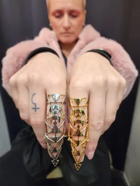 Lunar finger armor