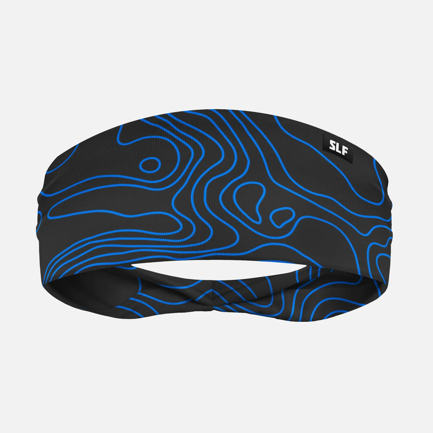 Lunar Map Gray Headband