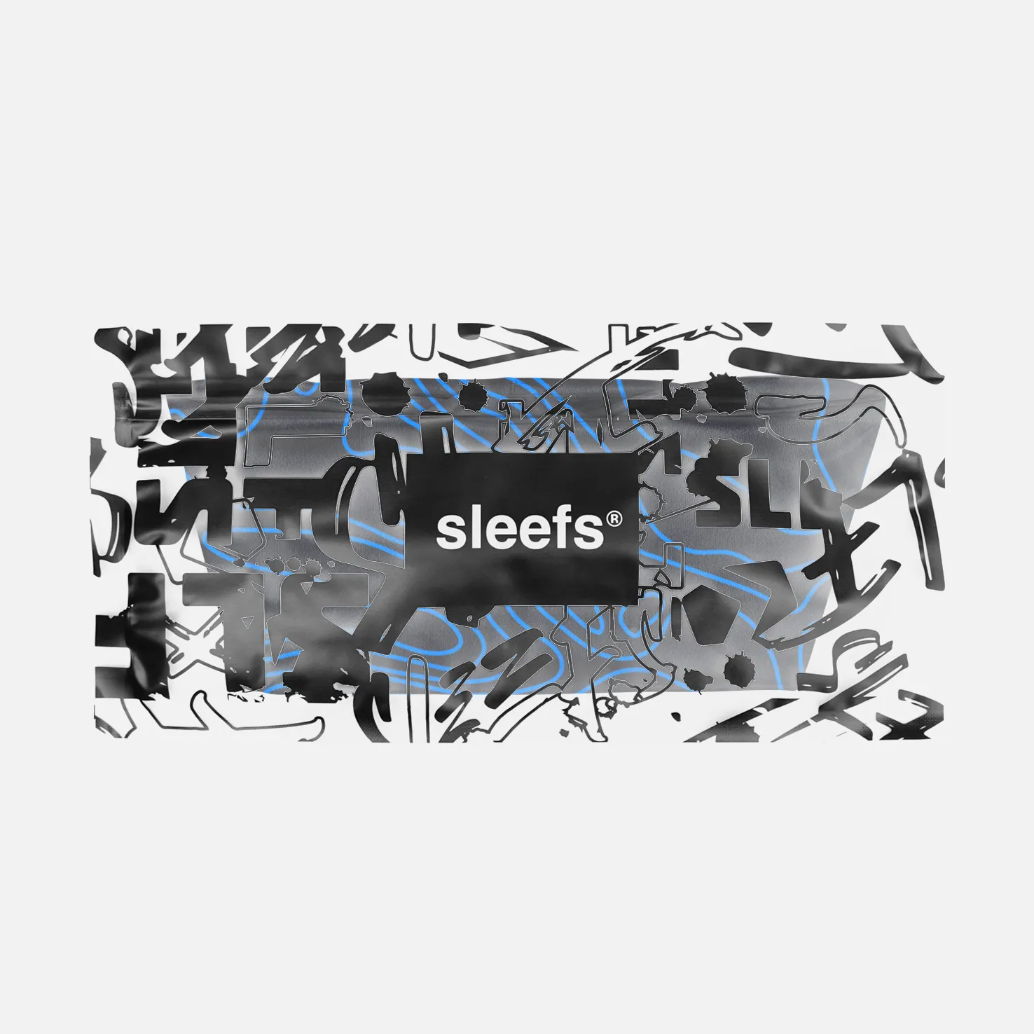 Lunar Map Gray Headband