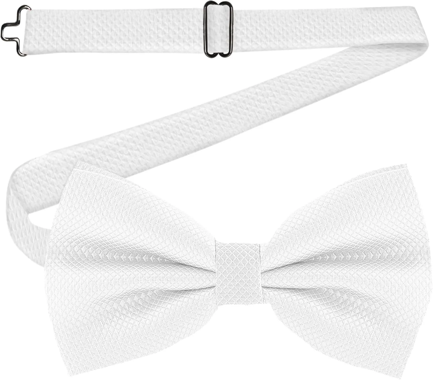 Man of Men Bow Ties for Men Pre-Tied Formal Tuxedo Bowtie - Adjustable Length - Huge Variety Colors Available