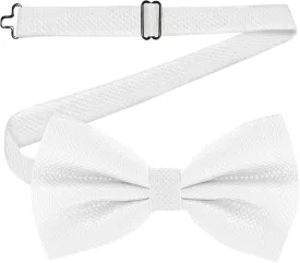 Man of Men Bow Ties for Men Pre-Tied Formal Tuxedo Bowtie - Adjustable Length - Huge Variety Colors Available