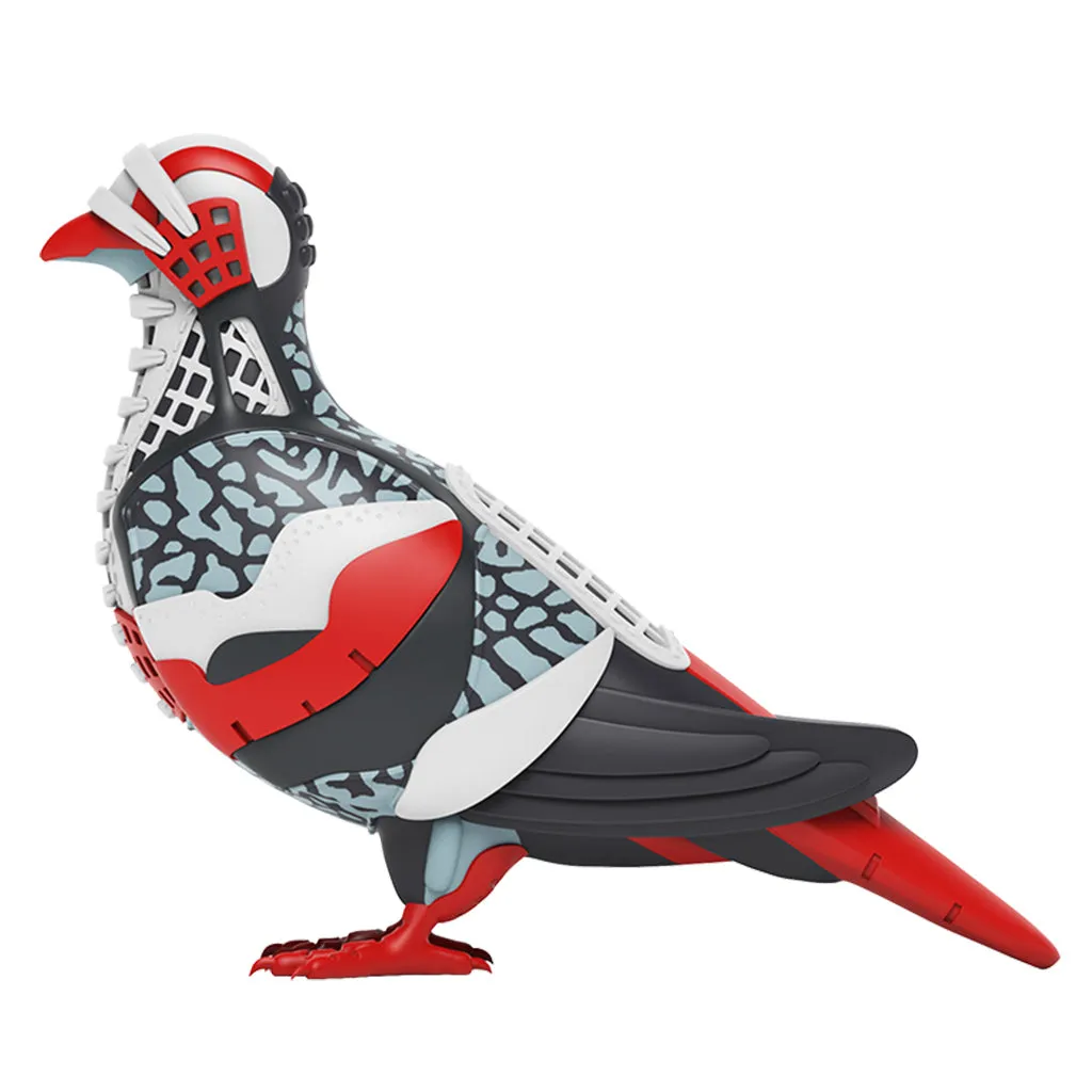 Mighty Jaxx Pigeon in Flight by Jeff Staple