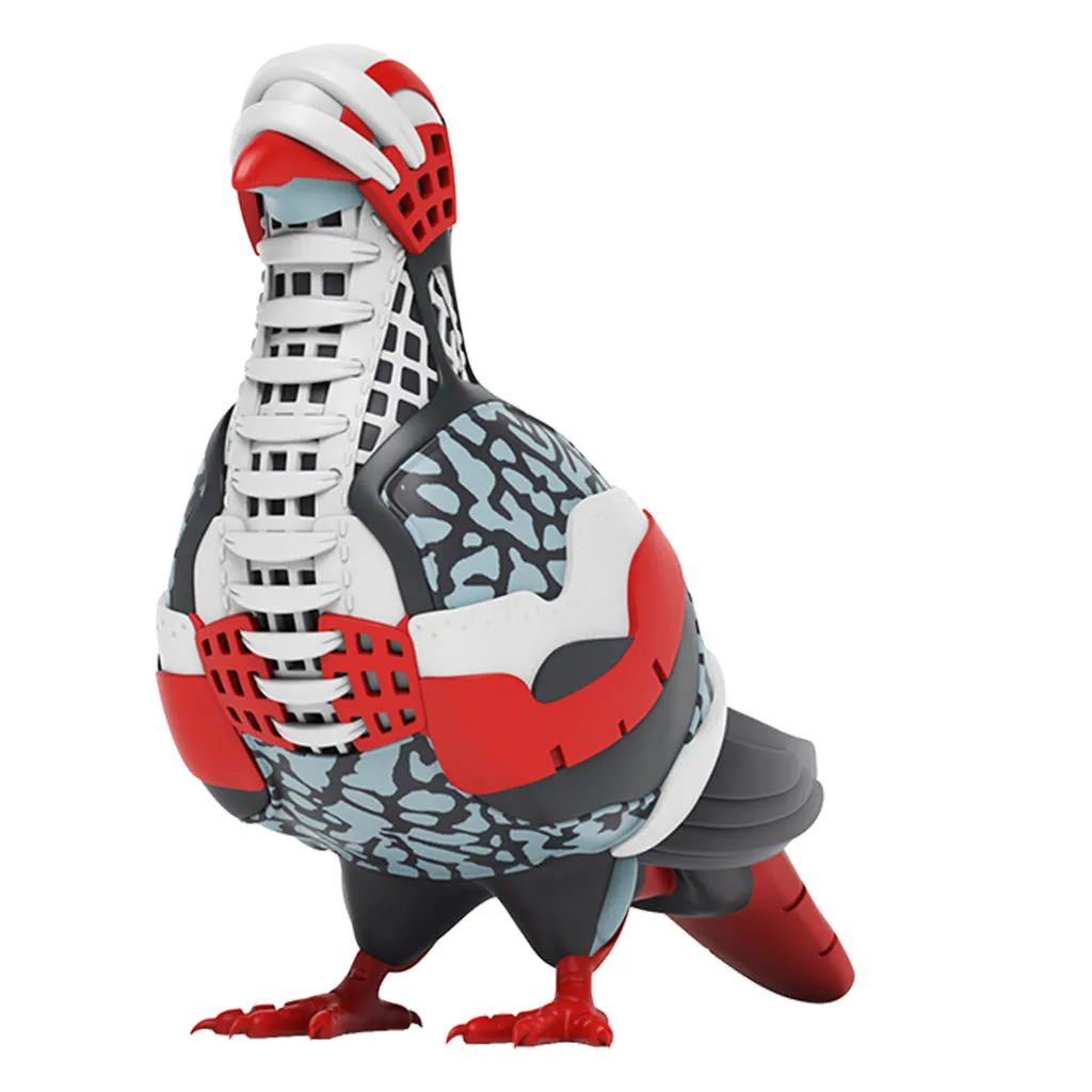 Mighty Jaxx Pigeon in Flight by Jeff Staple