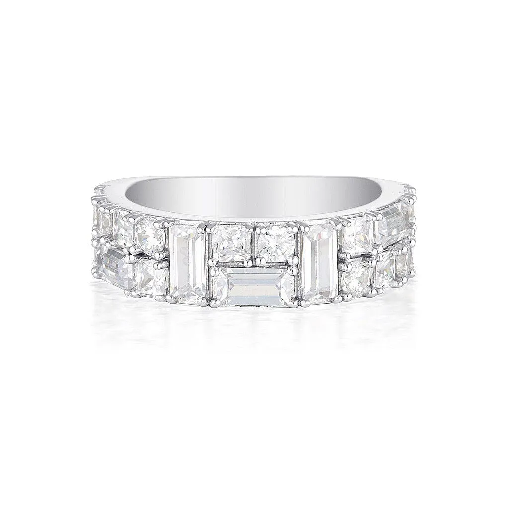 MOSAIC SILVER BAND - 5