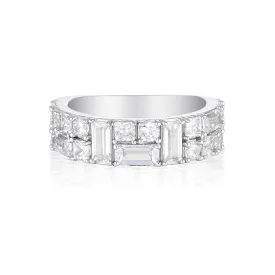 MOSAIC SILVER BAND - 5