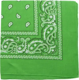 Motique Accessories 22 Inch Cotton Paisley Bandana
