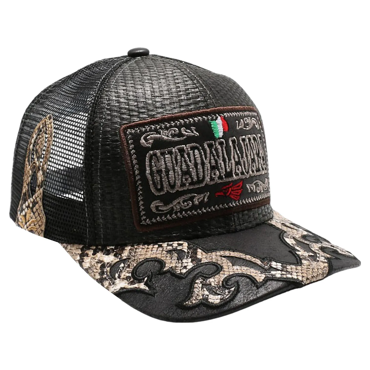 New Straw Guadalajara Hat (Black)