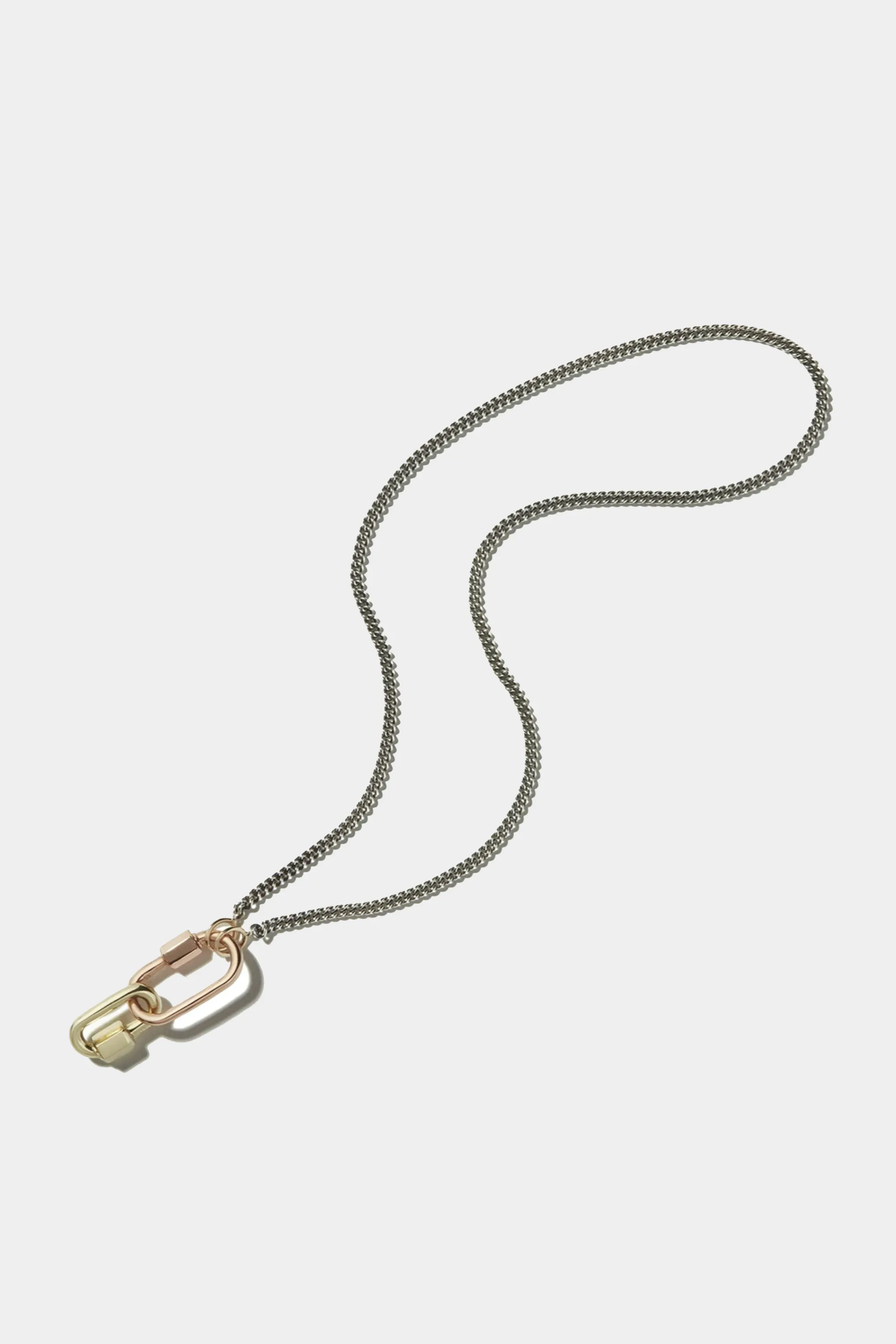Not So Heavy Curb Chain, Silver