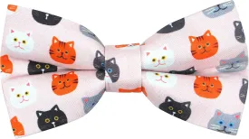 OCIA Cute Pattern Pre-tied Bow Tie Adjustable Bowties for Adult & Children