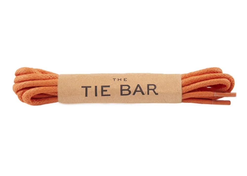 Orange Colored Shoelaces