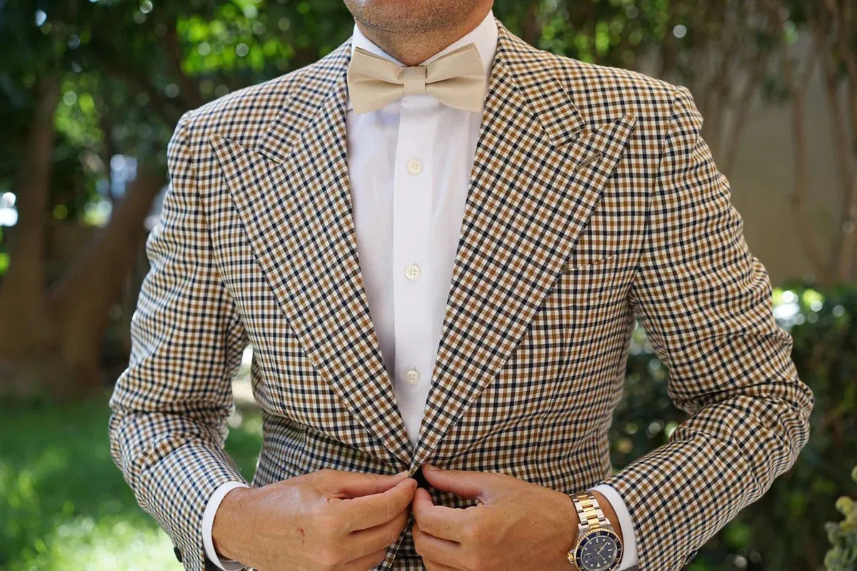 OTAA - Bow Tie - Satin - Champagne