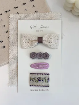 Petite Violet / Set of 4 [Baby Line]