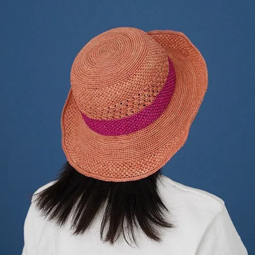 Raffia Straw Hat for Women and Girls