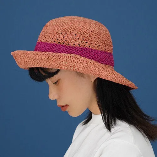 Raffia Straw Hat for Women and Girls