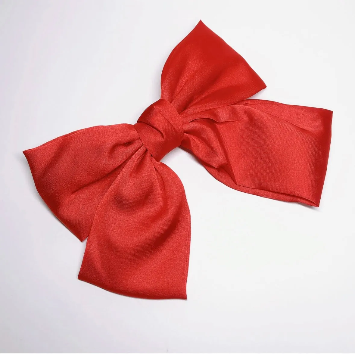 Satin Bow French Clip / Single Item