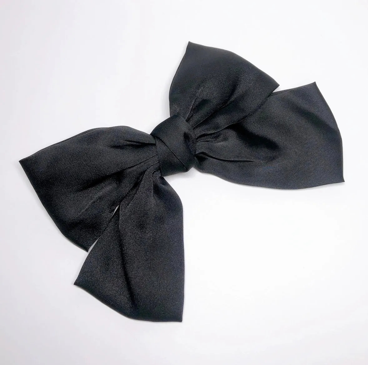 Satin Bow French Clip / Single Item