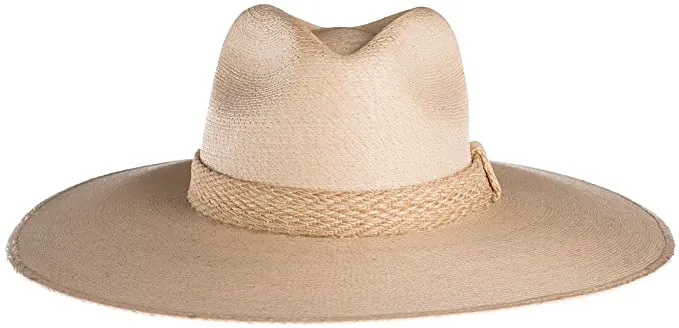 Serena Palm Leaf Natural Fedora Hat